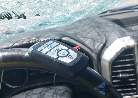 2020 Ford F-150 Lariat from USA, damaged, VIN 1FTEW1C53LKE69769